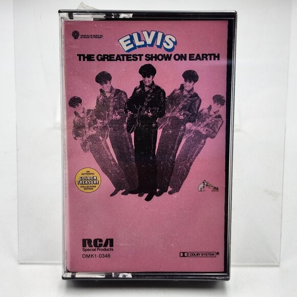 Elvis Presley The Greatest Show On Earth Cassette 1978 RCA DMK1-0348 Sealed - Picture 1 of 3